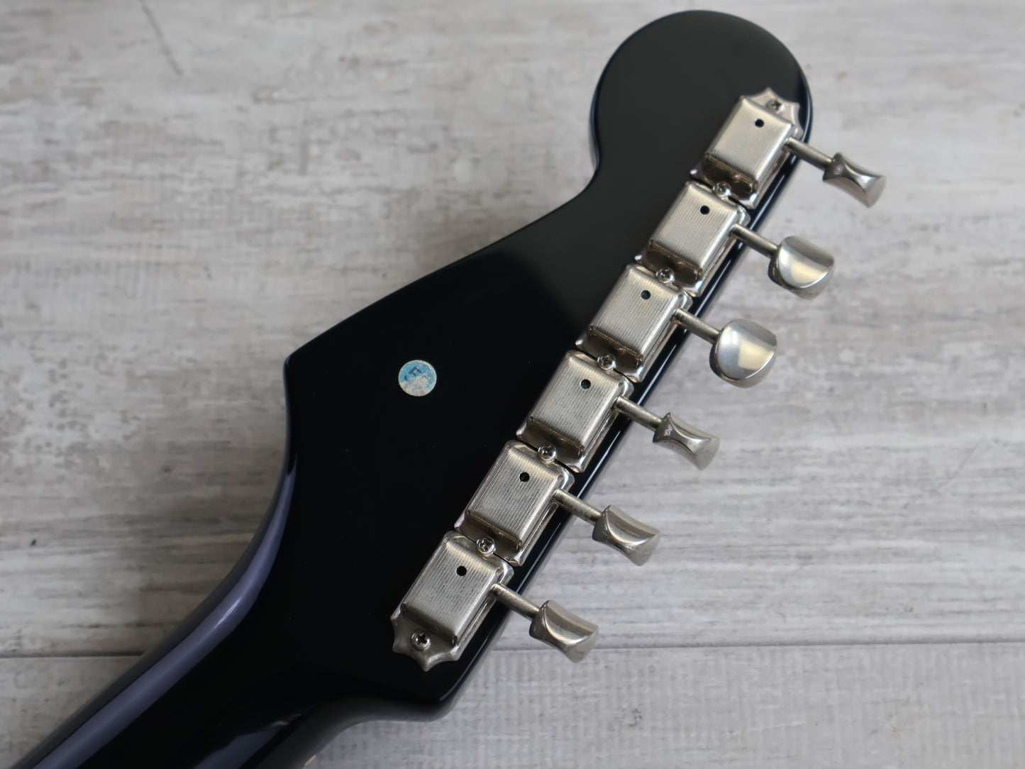 1984 Squier Japan SST314H-55 JV Series HSS Contemporary Stratocaster (Black)