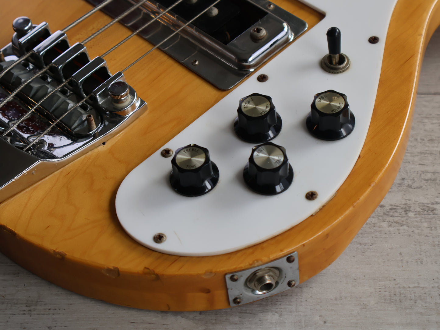 1977 Greco Japan PMB-800 Neckthrough 4001 Paul McCartney Bass (Natural)