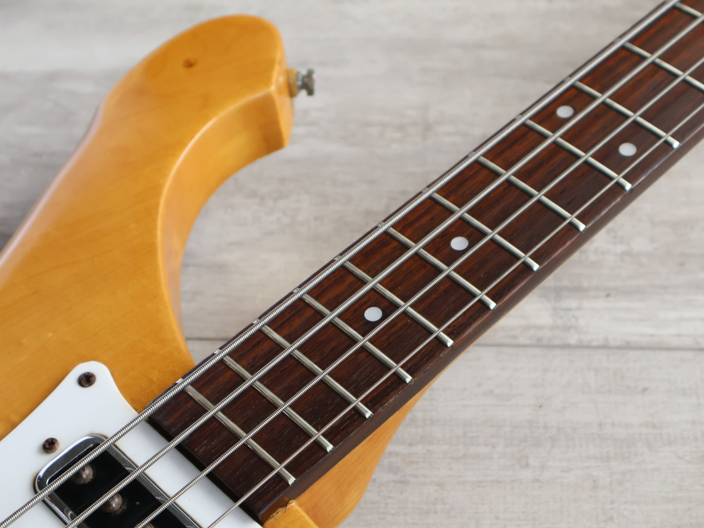 1977 Greco Japan PMB-800 Neckthrough 4001 Paul McCartney Bass (Natural)