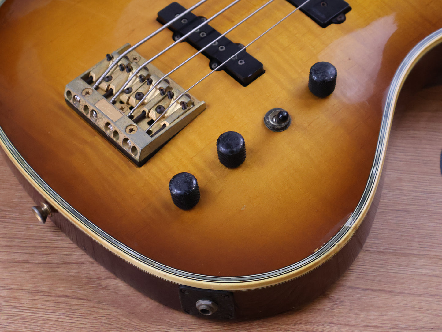 1988 BC Rich Japan EB-1507 Limited Edition Eagle Bass (Vintage Sunburst)
