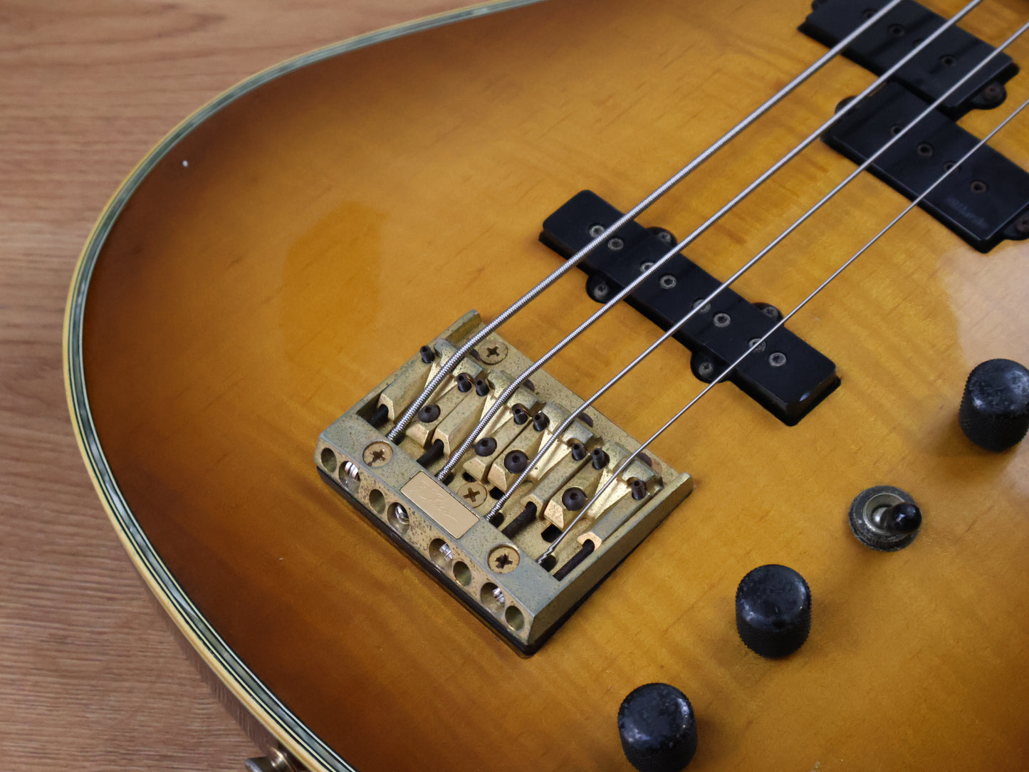 1988 BC Rich Japan EB-1507 Limited Edition Eagle Bass (Vintage Sunburst)