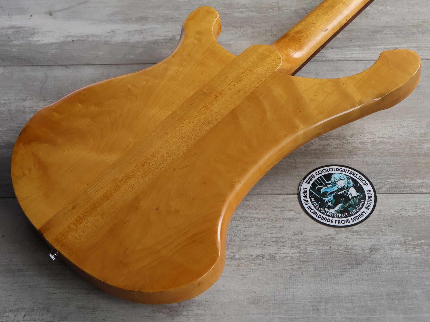 1977 Greco Japan PMB-800 Neckthrough 4001 Paul McCartney Bass (Natural)