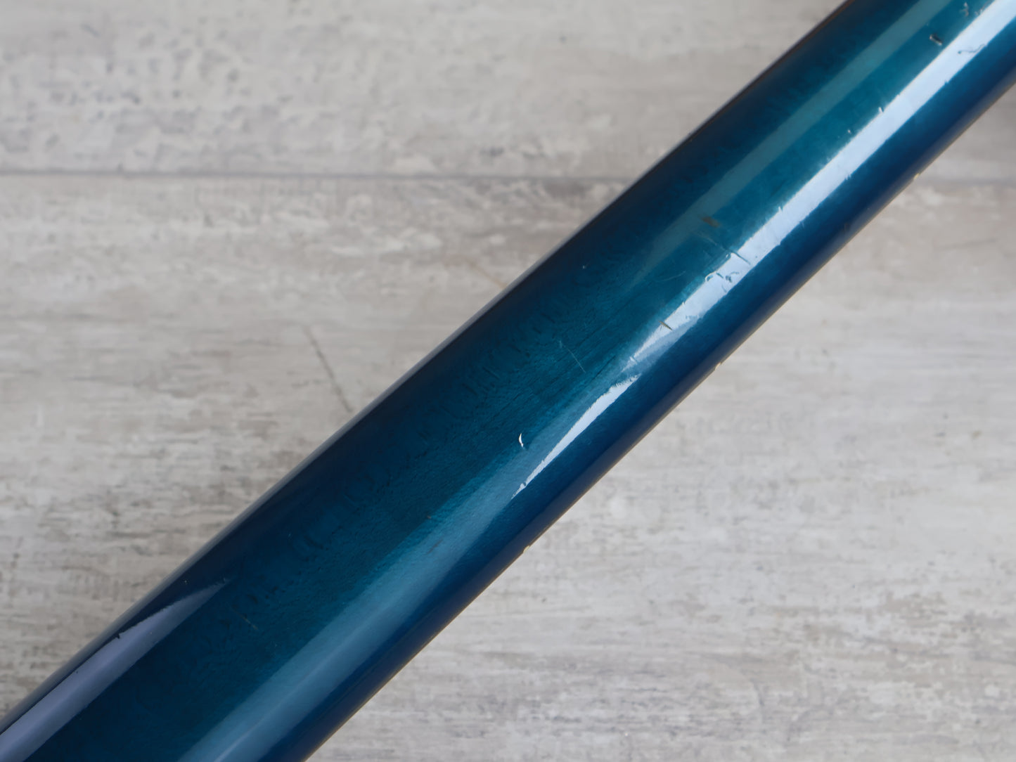 1980's TUNE "Bass Maniac" Japan TB-02 Fretless Bass Guitar (Transparent Blue)