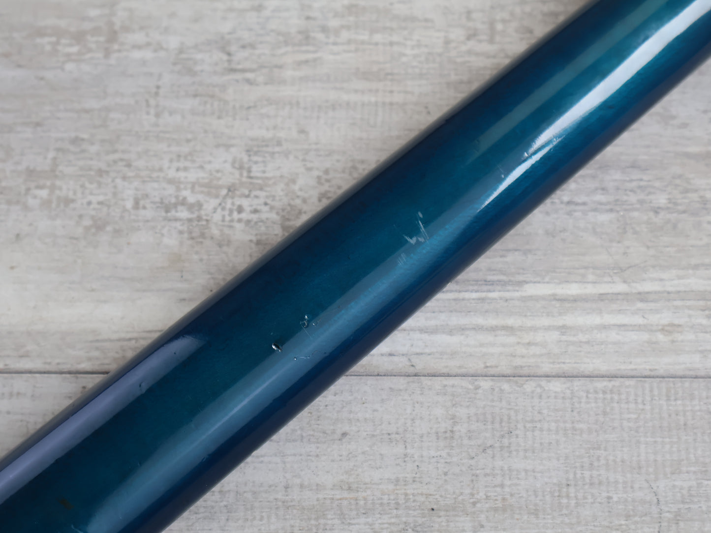 1980's TUNE "Bass Maniac" Japan TB-02 Fretless Bass Guitar (Transparent Blue)