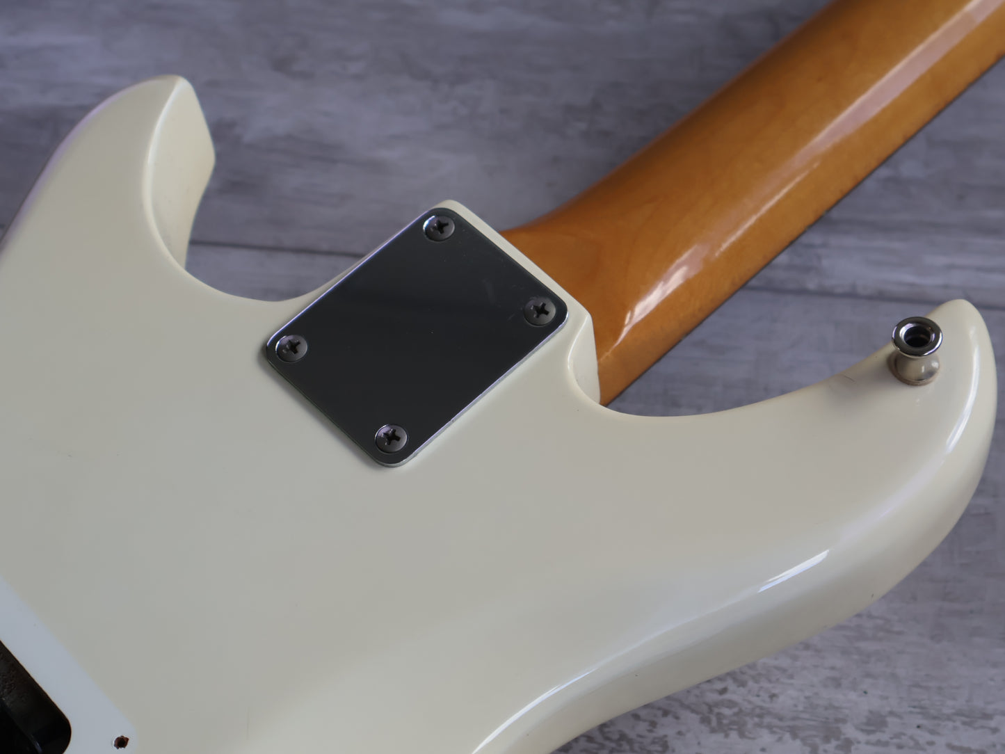 1980's Kawai Aquarius AQ-555 HHH Electric Guitars (White)