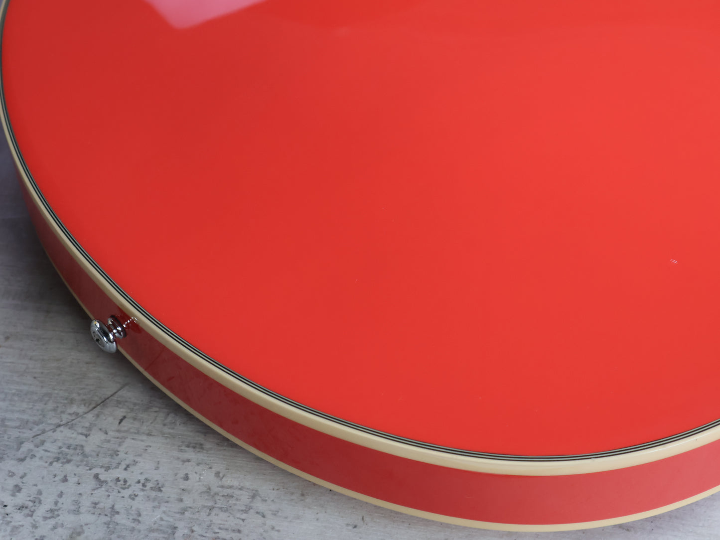 2023 D'Angelico Premier DC Semi Hollowbody (Fiesta Red)