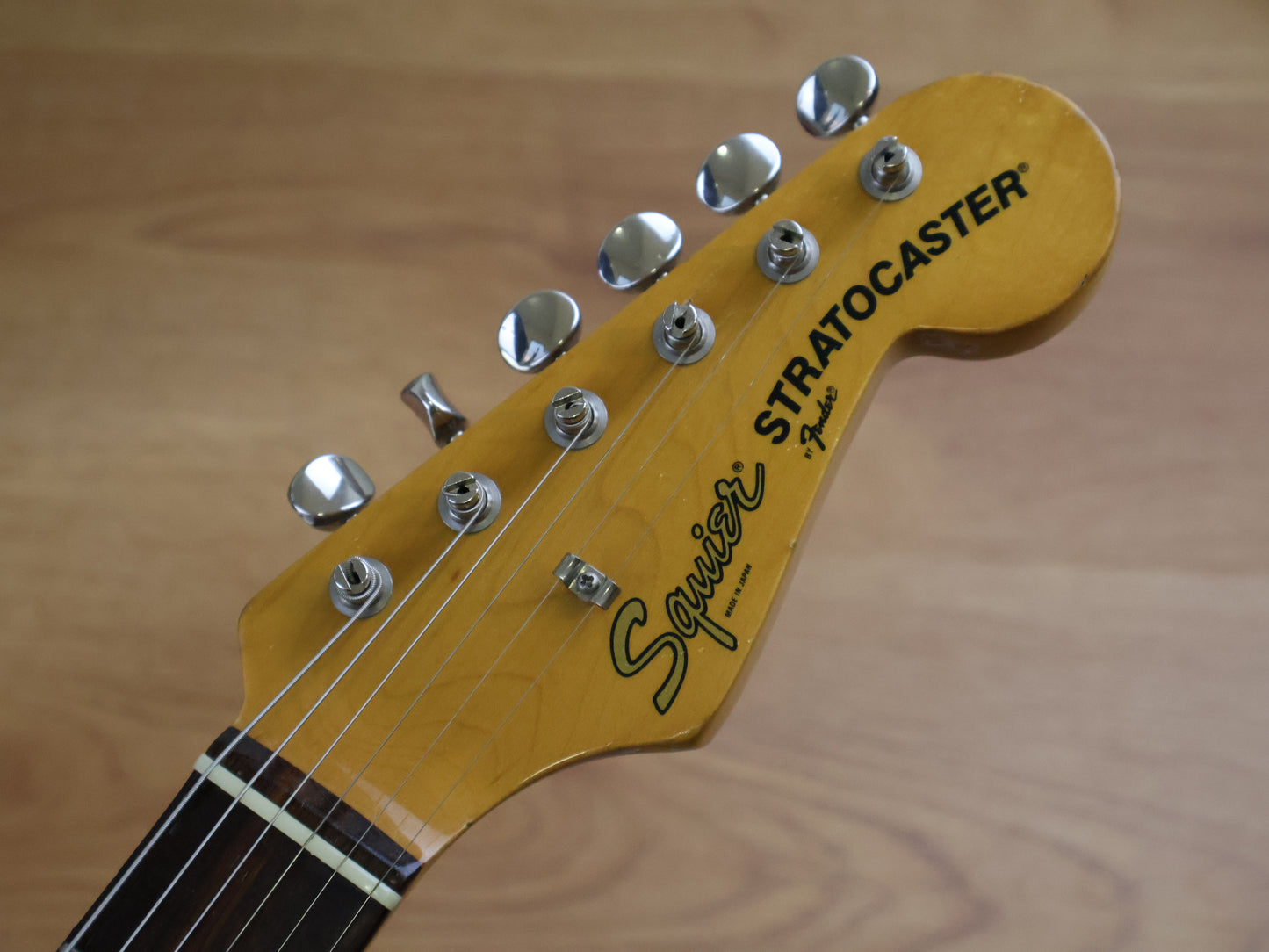 1983 Squier (by Fender Japan) "JV Series" SST-36 Scalloped Stratocaster (Vintage White)