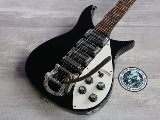 1995 Samick Korea 325 Style Double Cutaway w/Bigsby (Black)