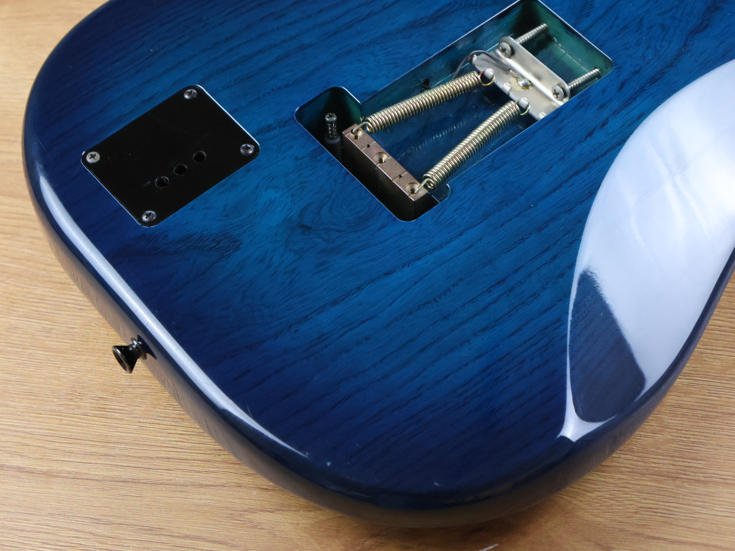 1990's Levinson Blade Custom Order Stratocaster w/Floyd Rose (Transparent Blue)