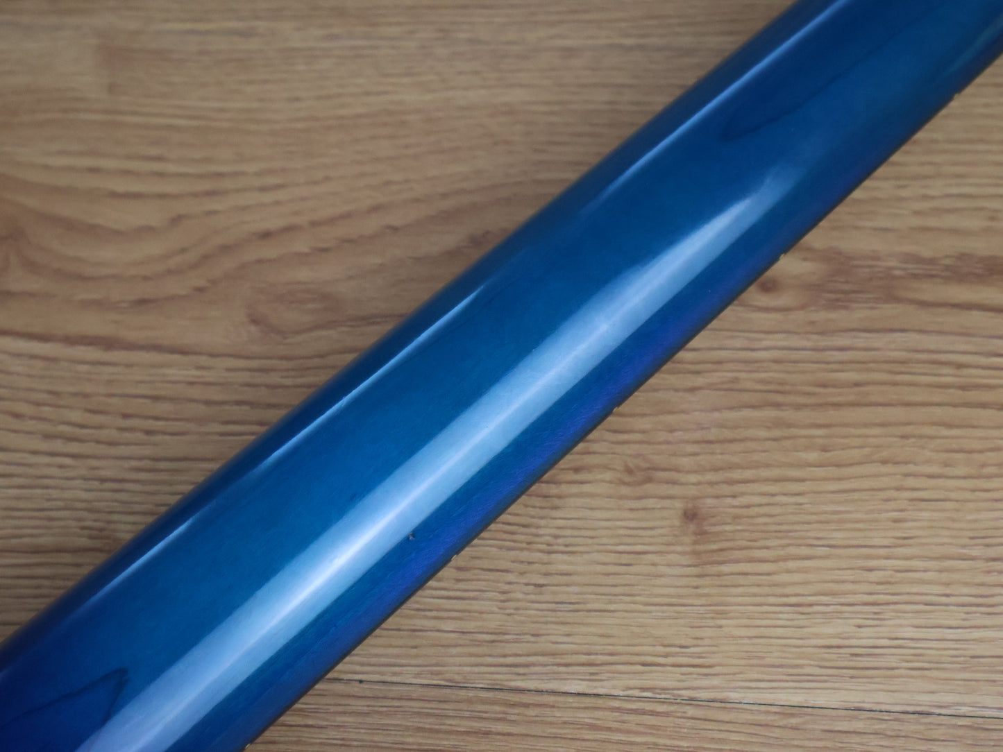 1990's Levinson Blade Custom Order Stratocaster w/Floyd Rose (Transparent Blue)