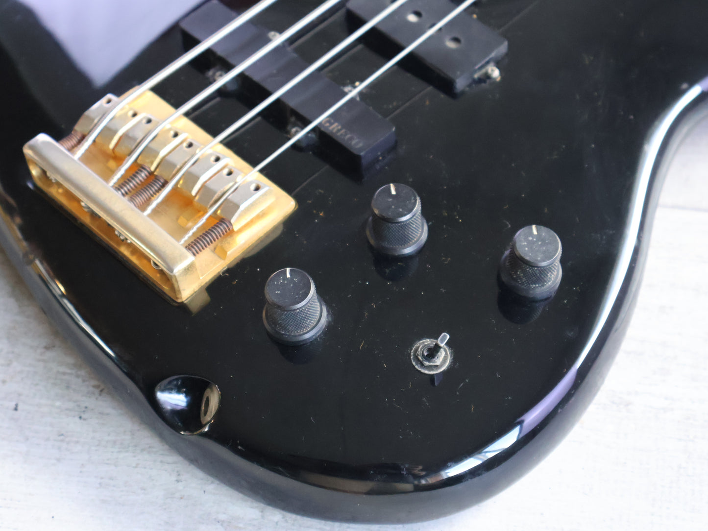 1991 Greco Japan PXB-80 Phoenix Bass (Black)