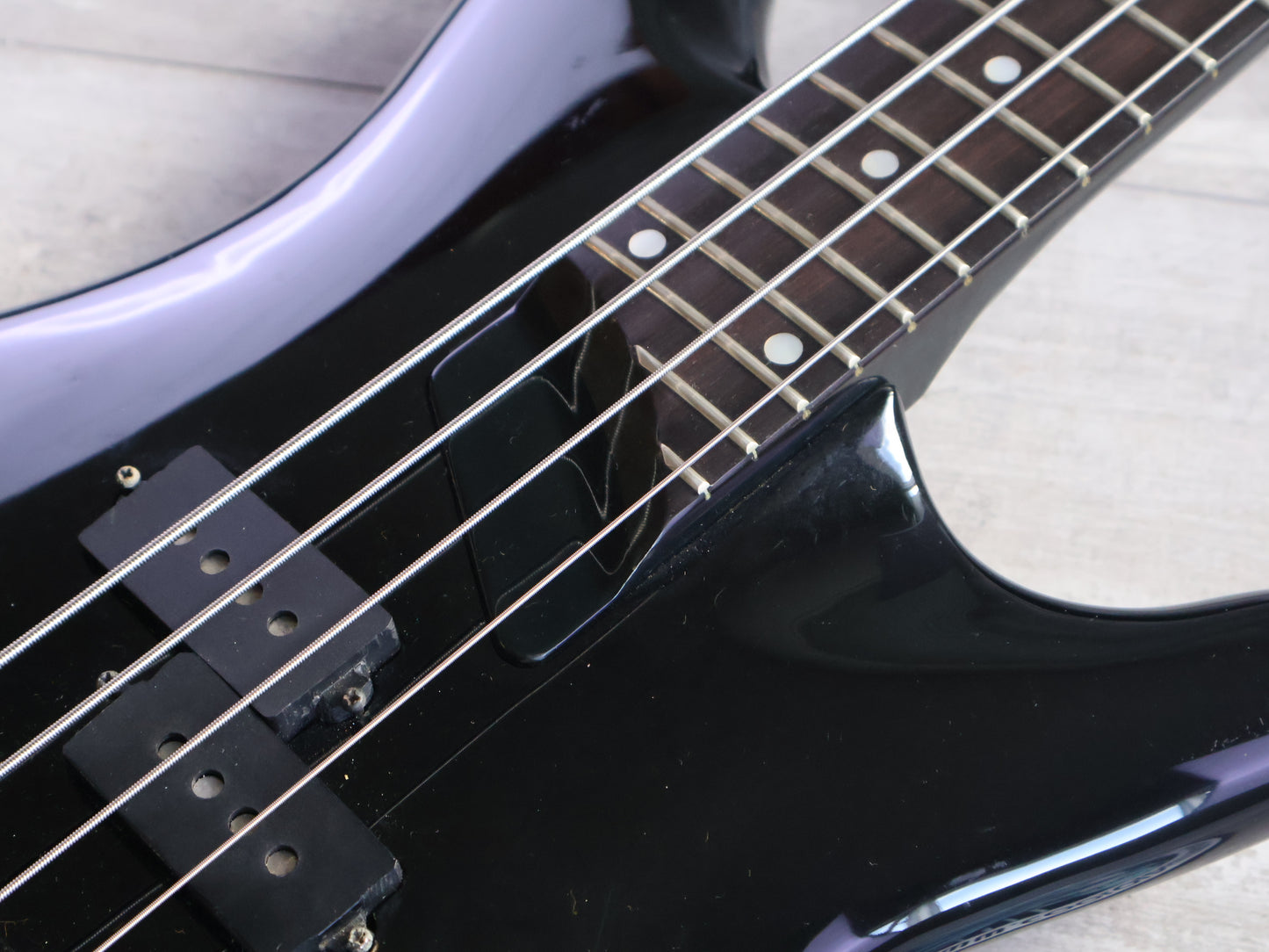 1991 Greco Japan PXB-80 Phoenix Bass (Black)