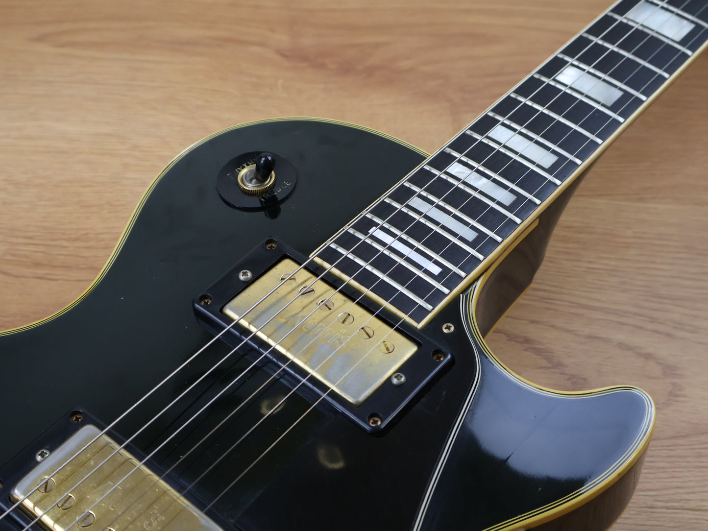 1970's Morris Japan MLP-85 Les Paul Custom (Ebony)