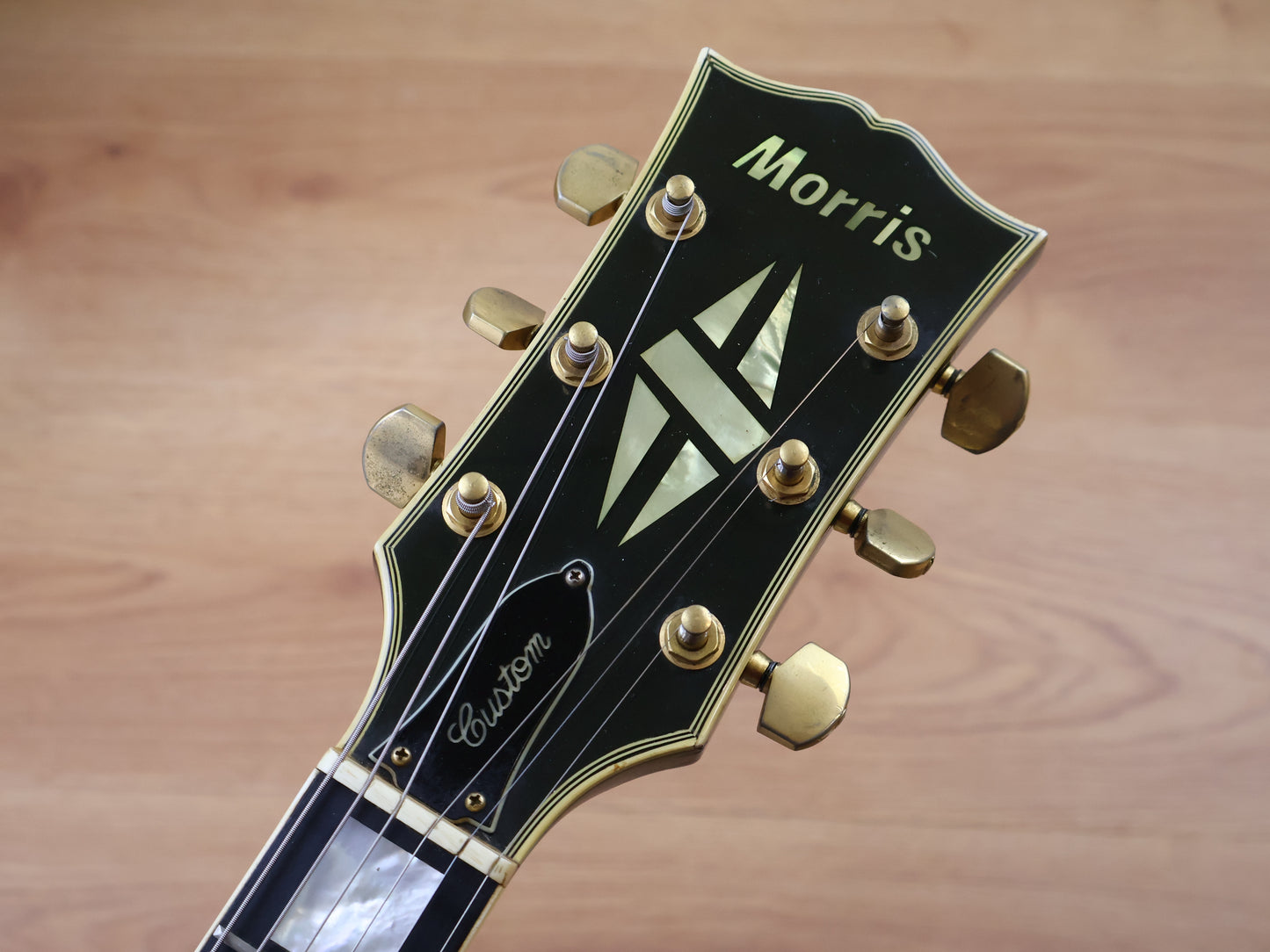 1970's Morris Japan MLP-85 Les Paul Custom (Ebony)