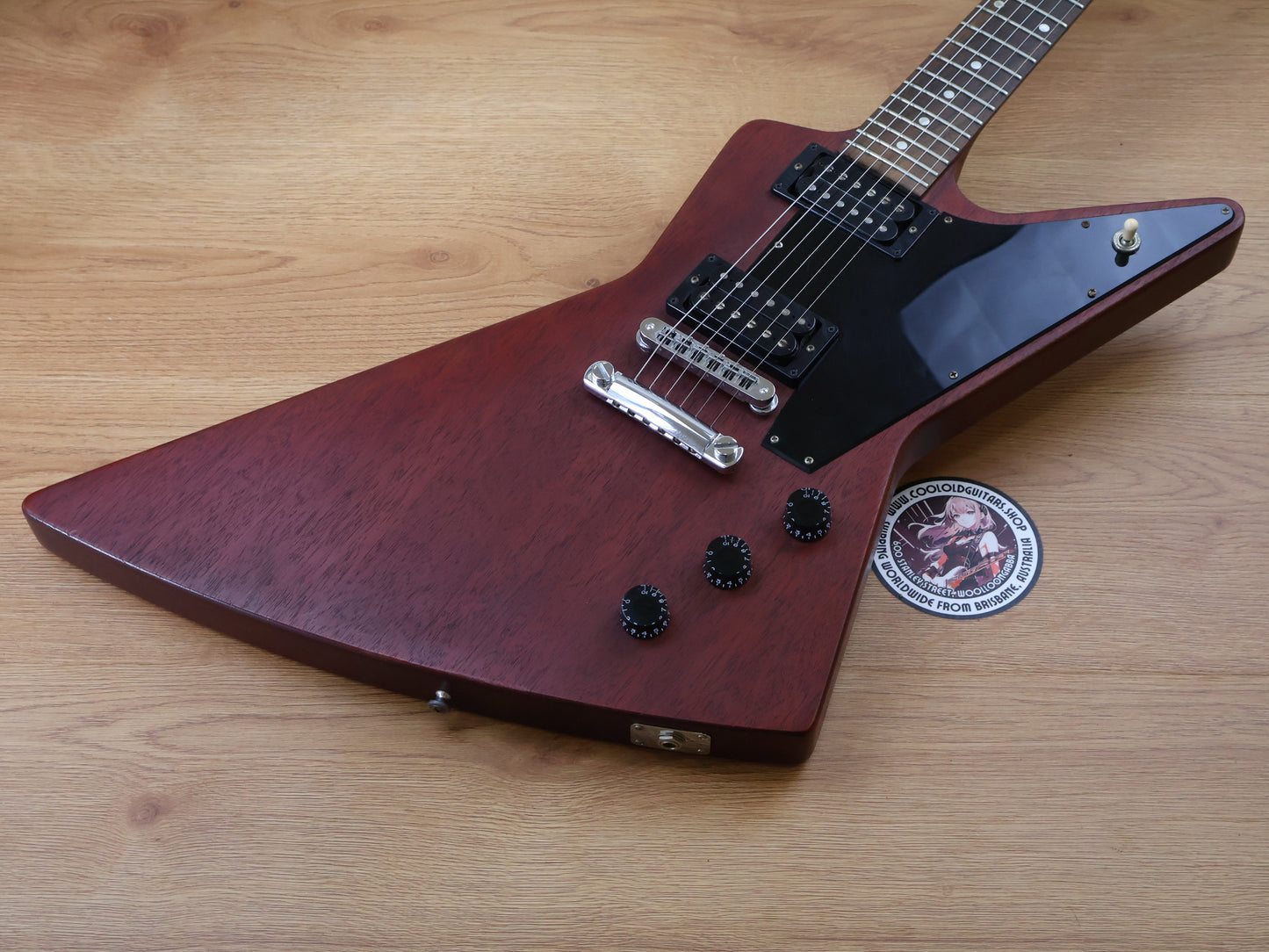 2008 Gibson USA '76 Reissue Explorer Satin (Faded Cherry)