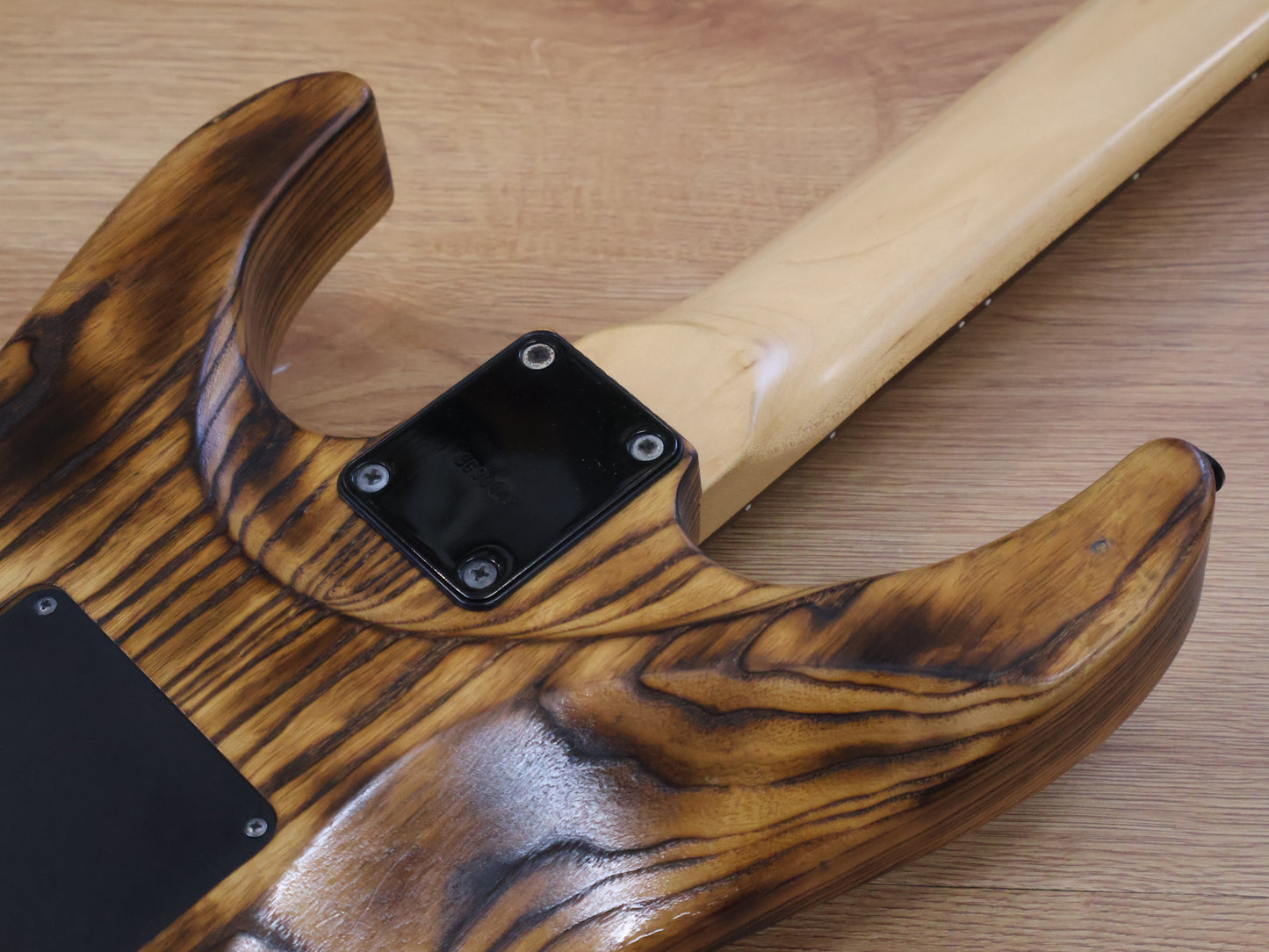 1999 Grover Jackson Japan FU.P-70 Fusion Dinky w/Dimarzio's (Flamed Ash)