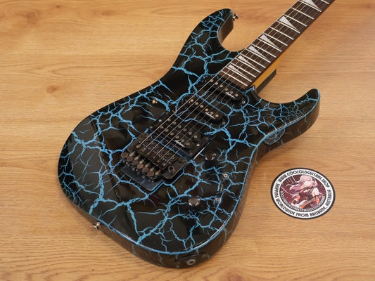 1990 Charvel Jackson Japan DK-090-SSH Dinky (Blue Crackle)