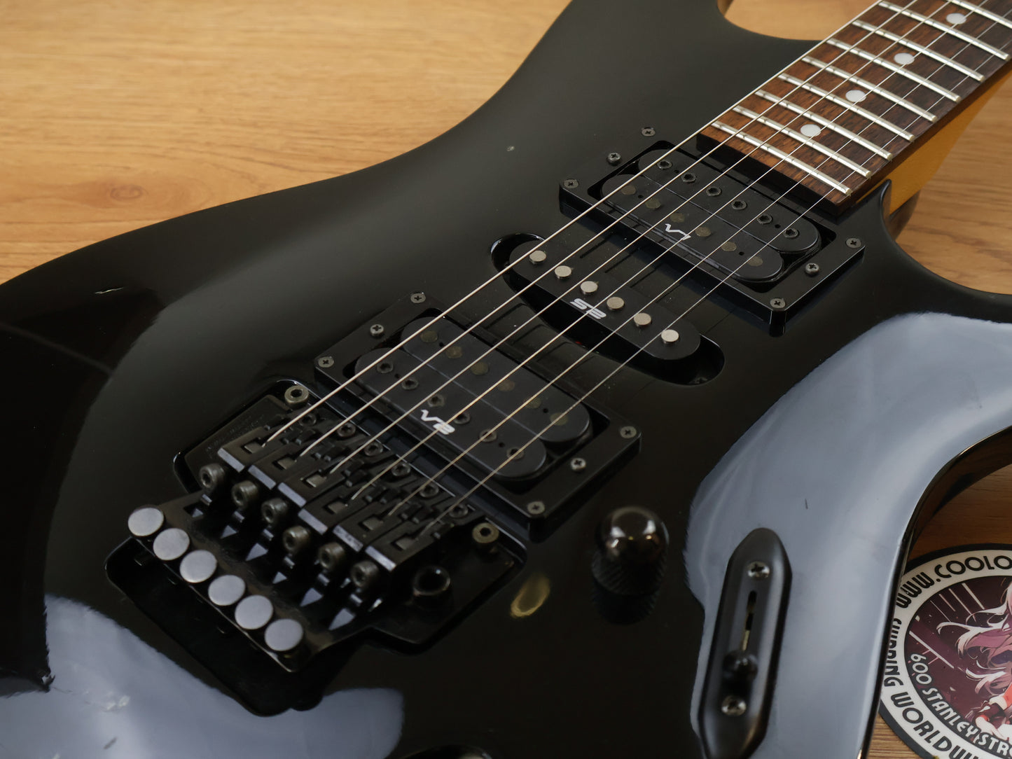 1995 Ibanez Japan S470 S Series Superstrat (Black)