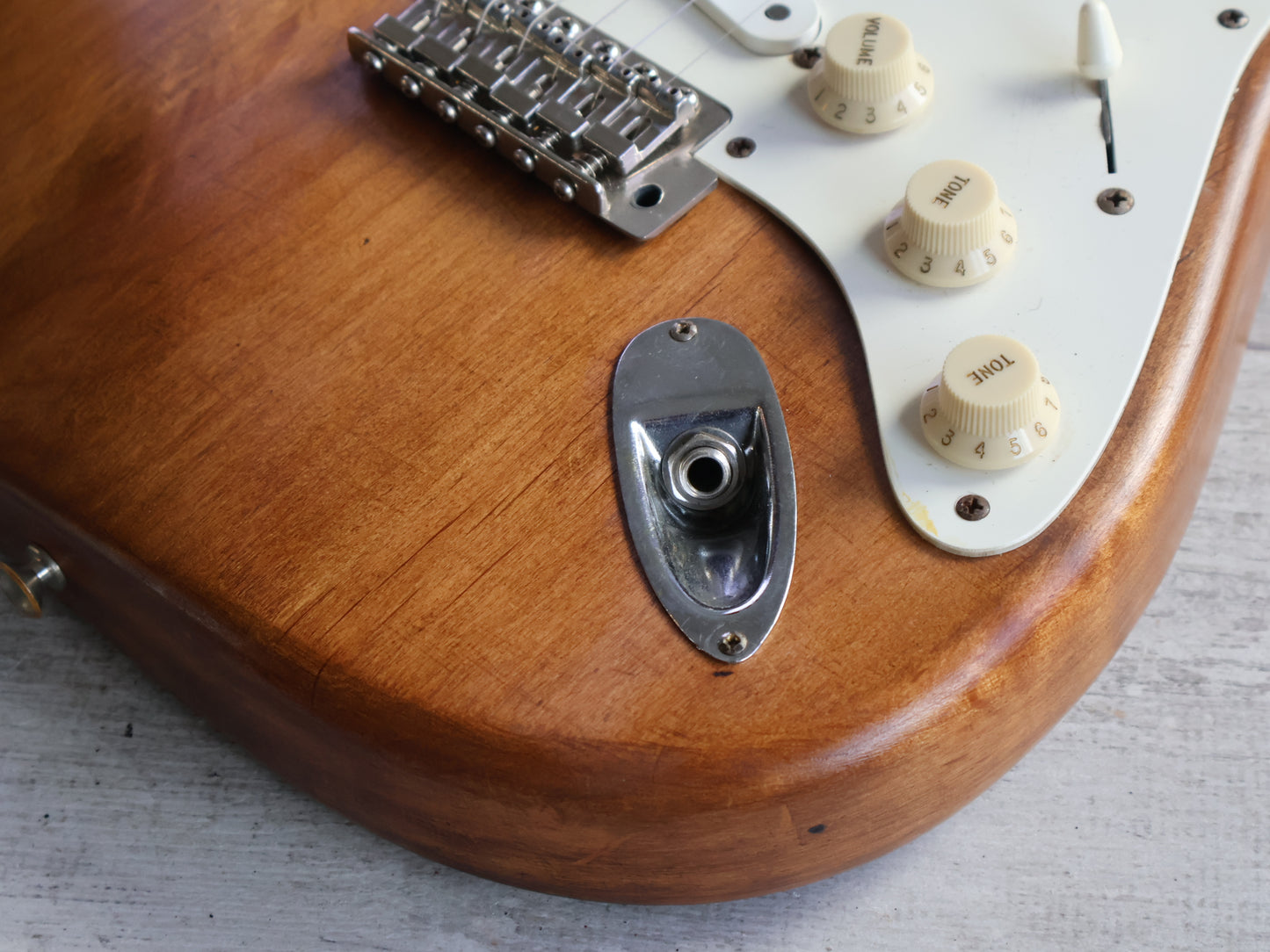 1981 Tokai ST-70 Springy Sound '58 Reissue Stratocaster (Natural Stain)