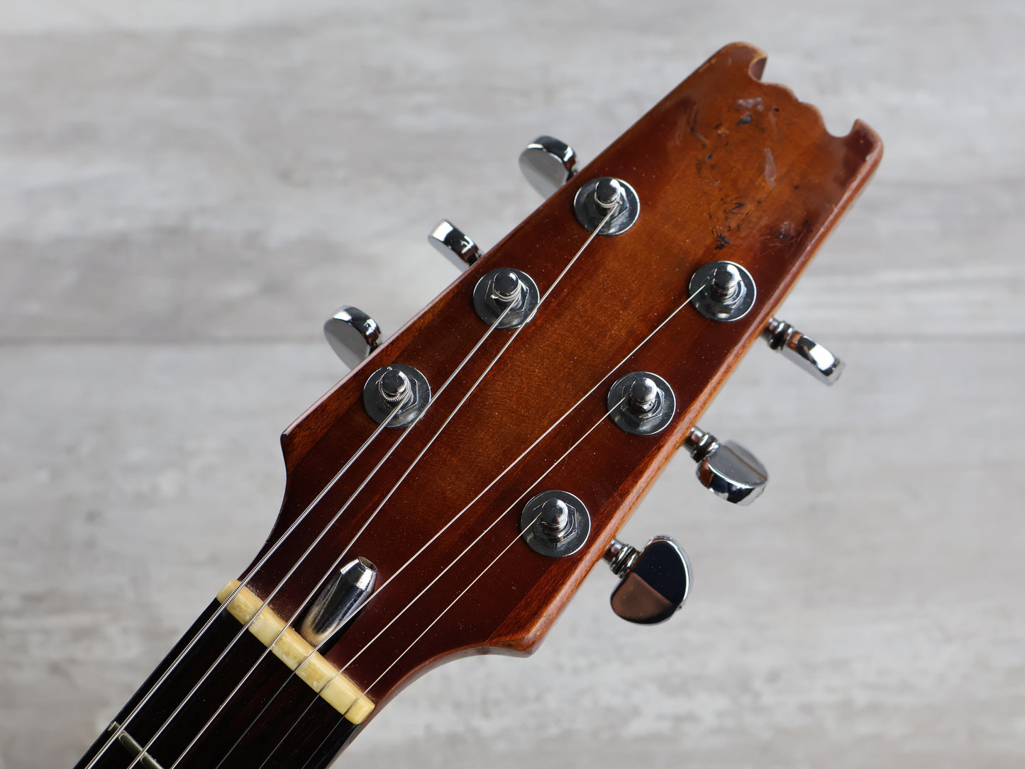 1977 Aria Pro II Japan PE-1500 Prototype Series Single Cutaway (Violin Finish)