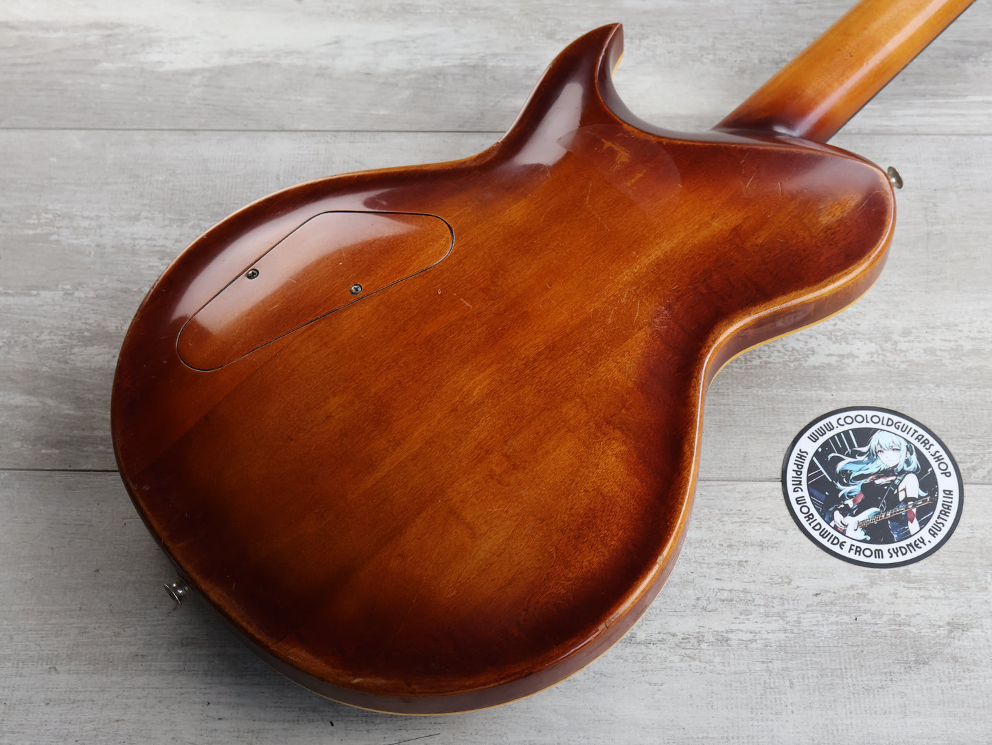 1977 Aria Pro II Japan PE-1500 Prototype Series Single Cutaway (Violin Finish)