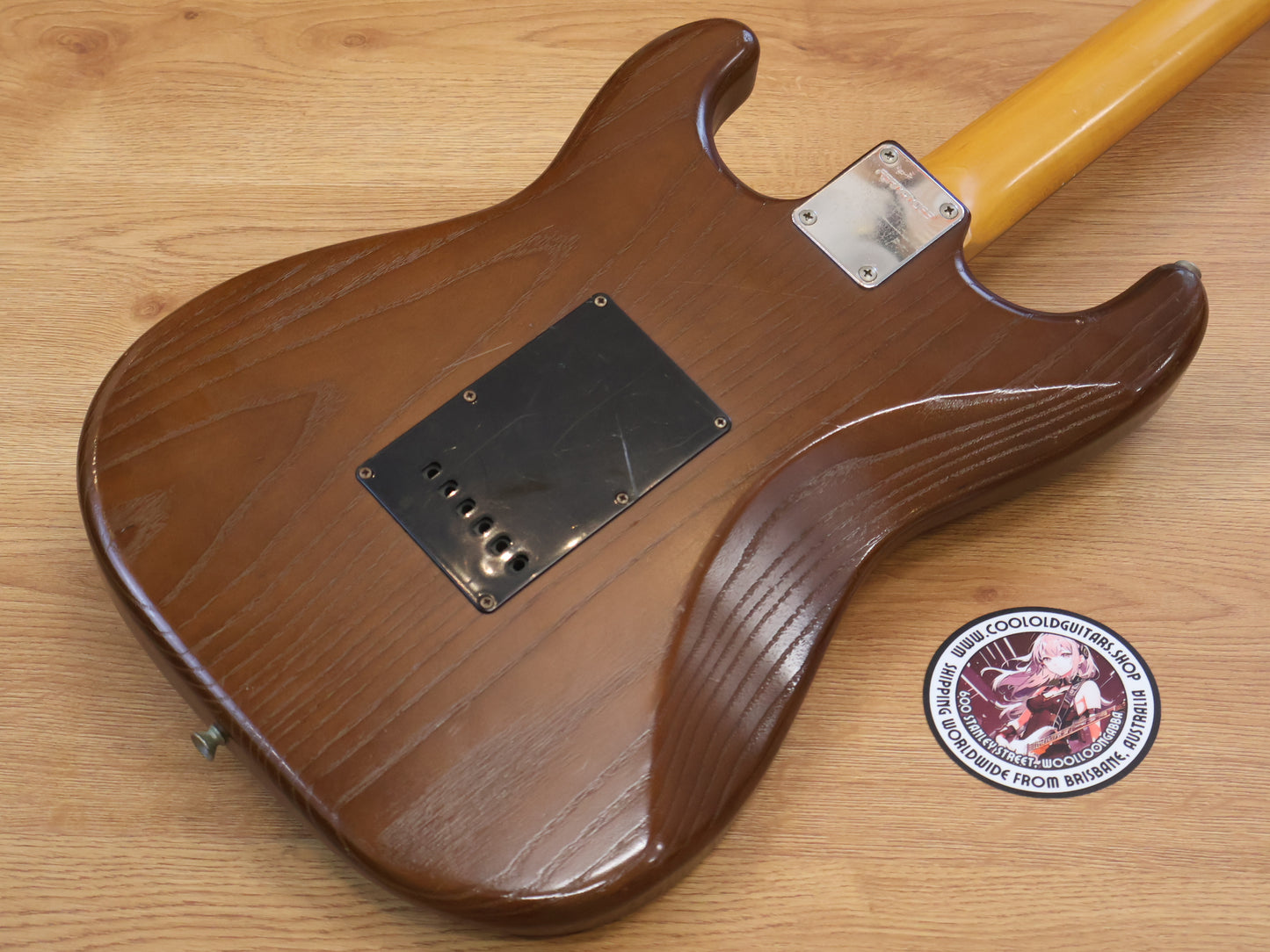 1990's Fernandes ST-45 Superstrat w/Roland GK (Transparent Brown)