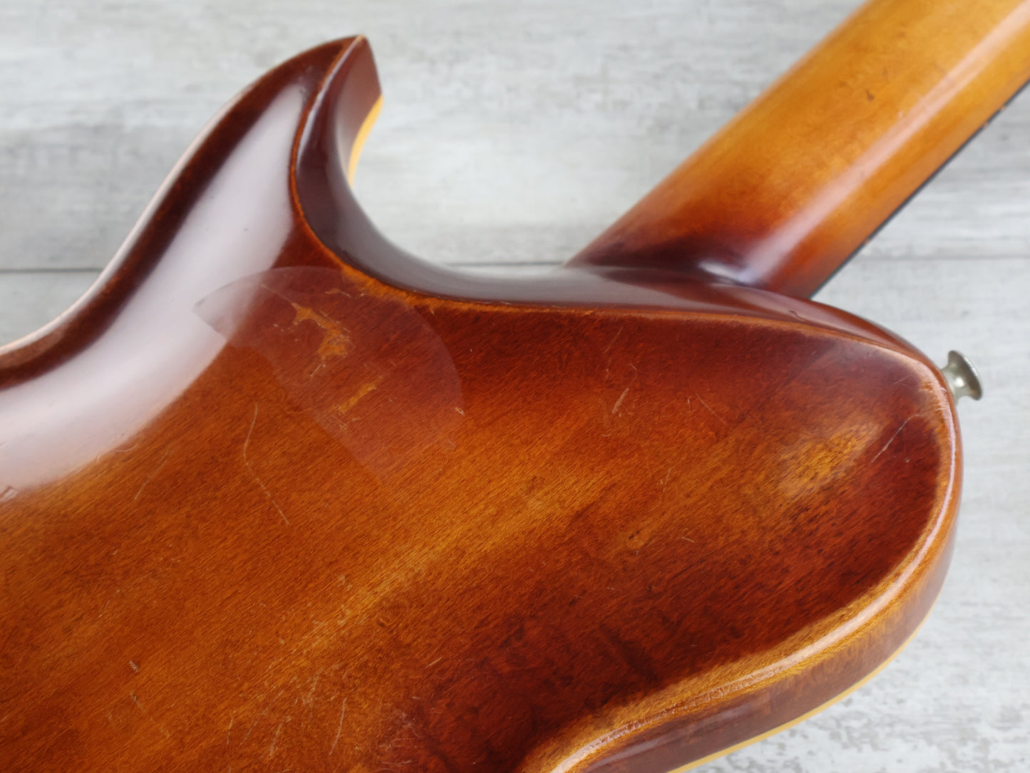 1977 Aria Pro II Japan PE-1500 Prototype Series Single Cutaway (Violin Finish)