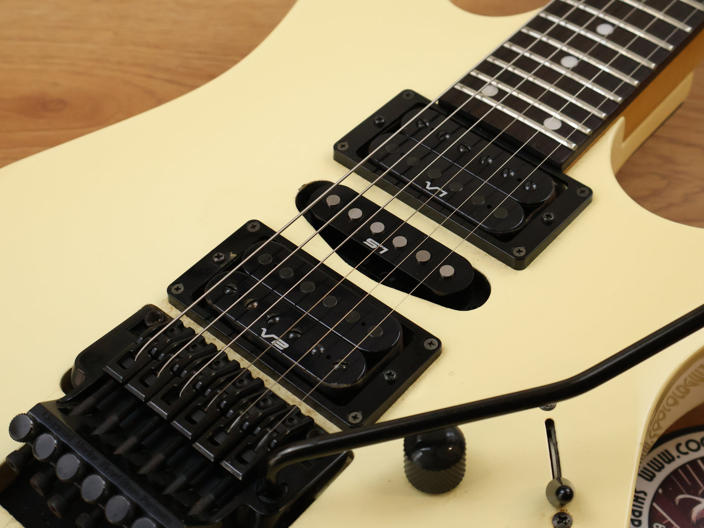 1989 Ibanez Japan RG570 Superstrat (Aged White)