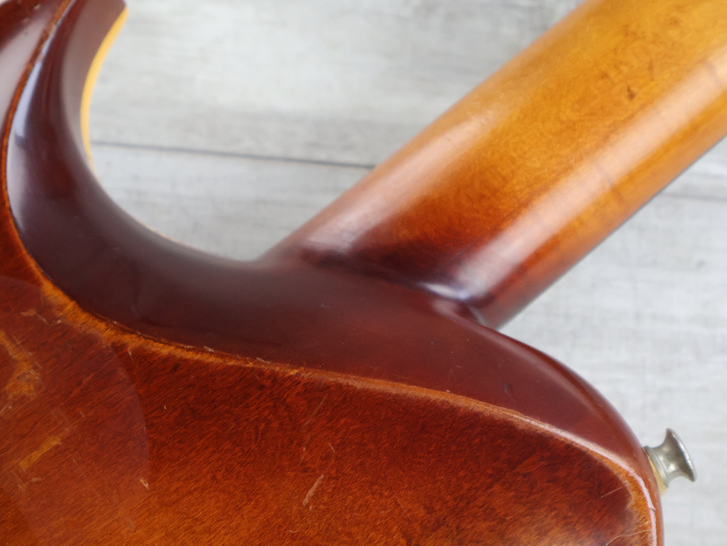 1977 Aria Pro II Japan PE-1500 Prototype Series Single Cutaway (Violin Finish)