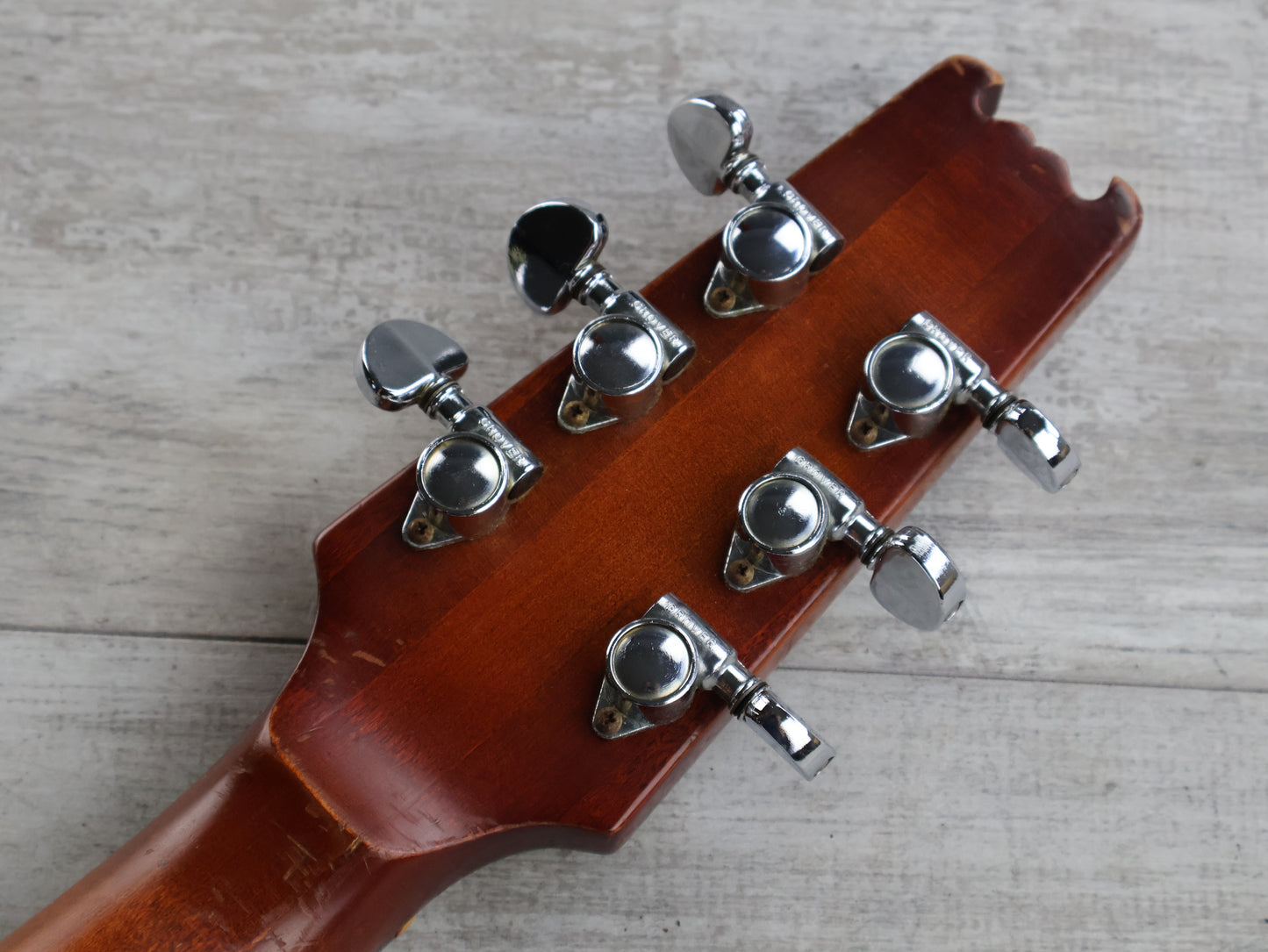 1977 Aria Pro II Japan PE-1500 Prototype Series Single Cutaway (Violin Finish)