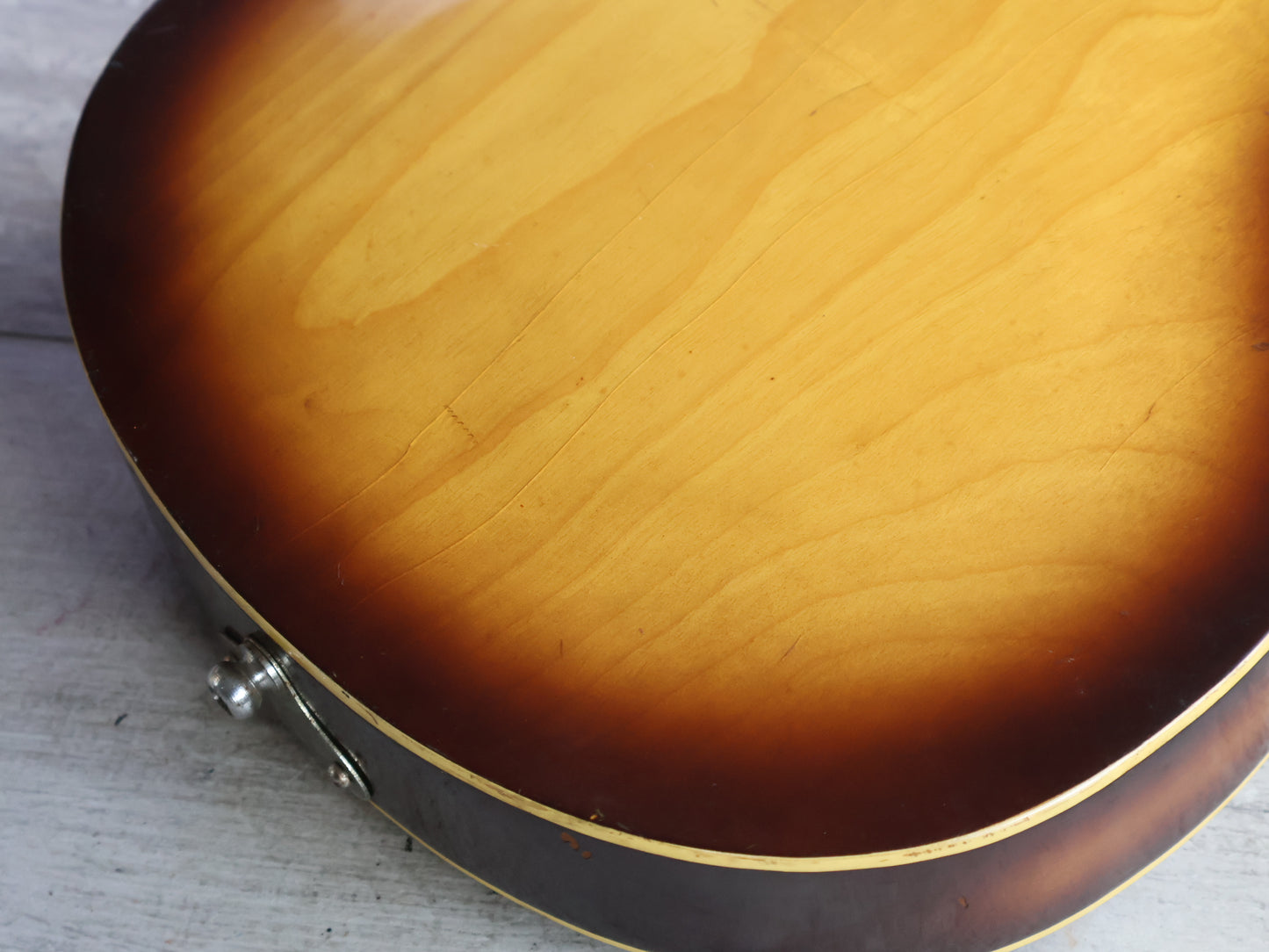 1971 Greco Japan VB-300 Violin Beatle Bass (Brown Sunburst)