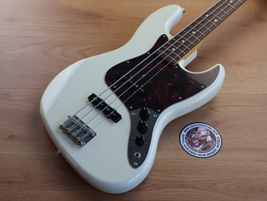 2023 Tokai Japan AJB108 VWH/R Jazz Bass (Vintage White)
