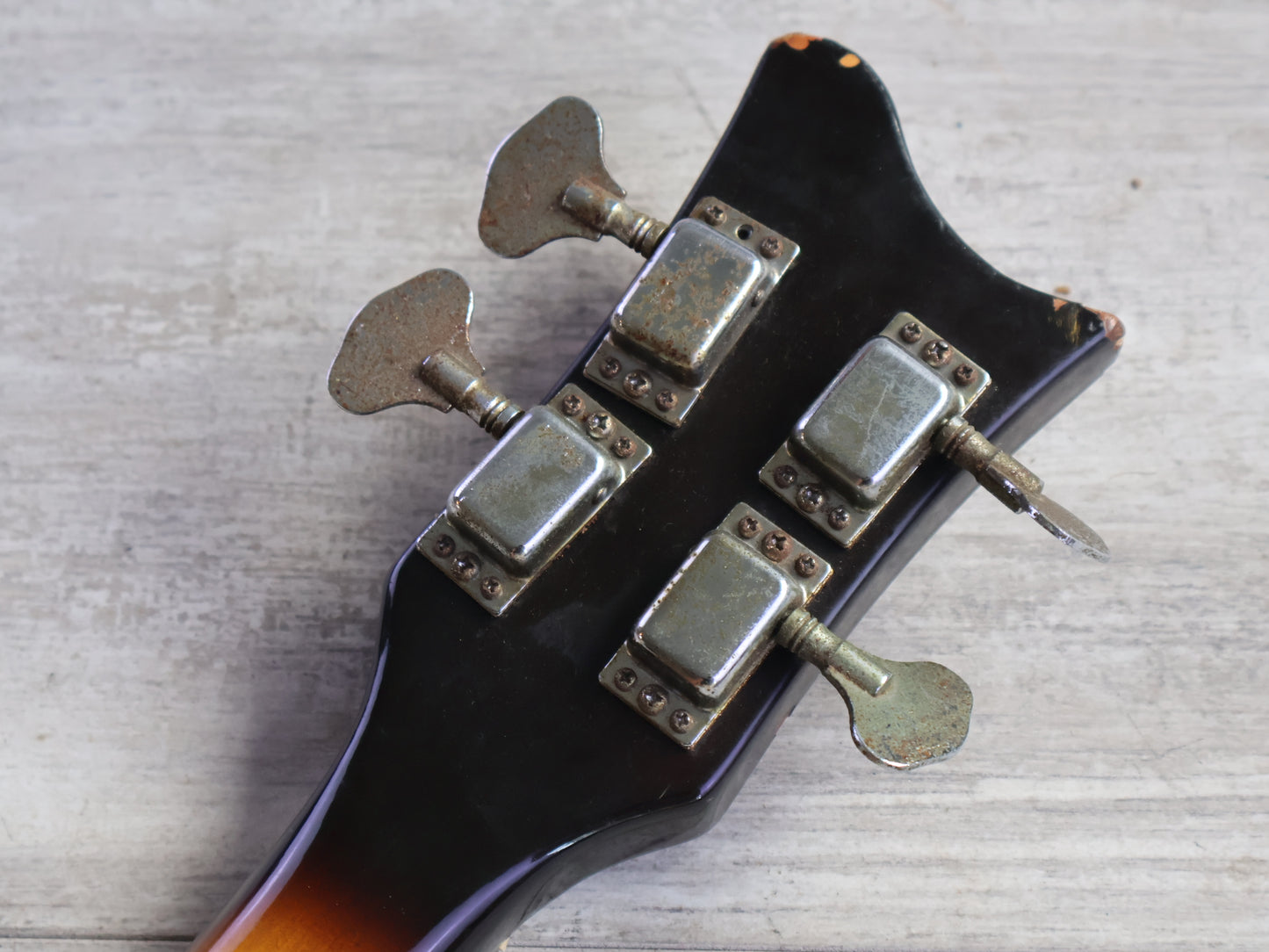 1971 Greco Japan VB-300 Violin Beatle Bass (Brown Sunburst)