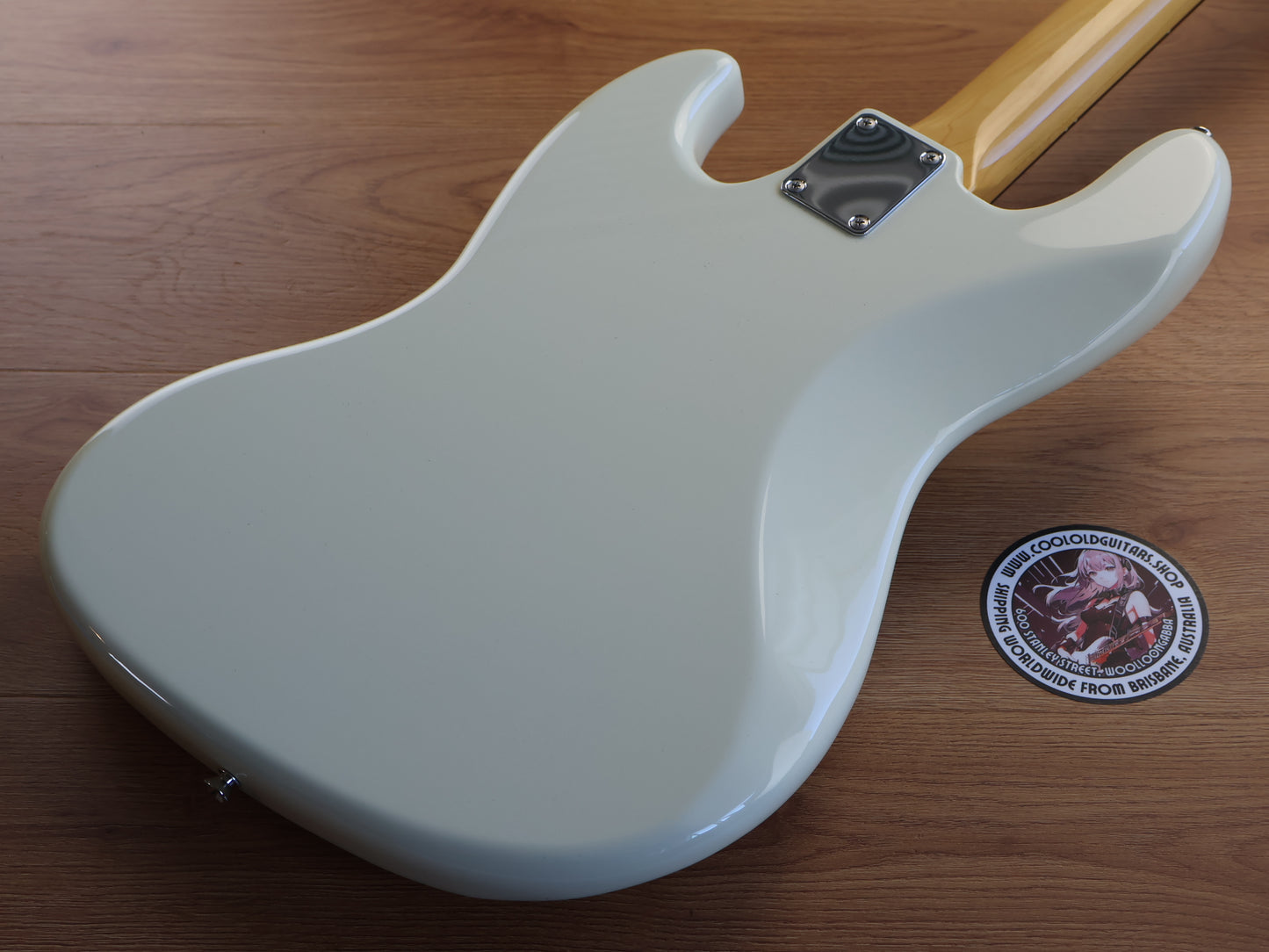 2023 Tokai Japan AJB108 VWH/R Jazz Bass (Vintage White)