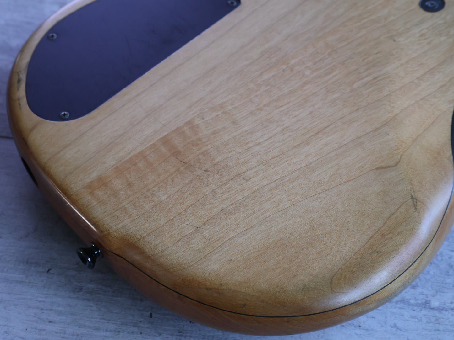 1980's TUNE "Bass Maniac" Japan TBC-5S 5-String 25-Fret Bass Guitar (Natural Stain)