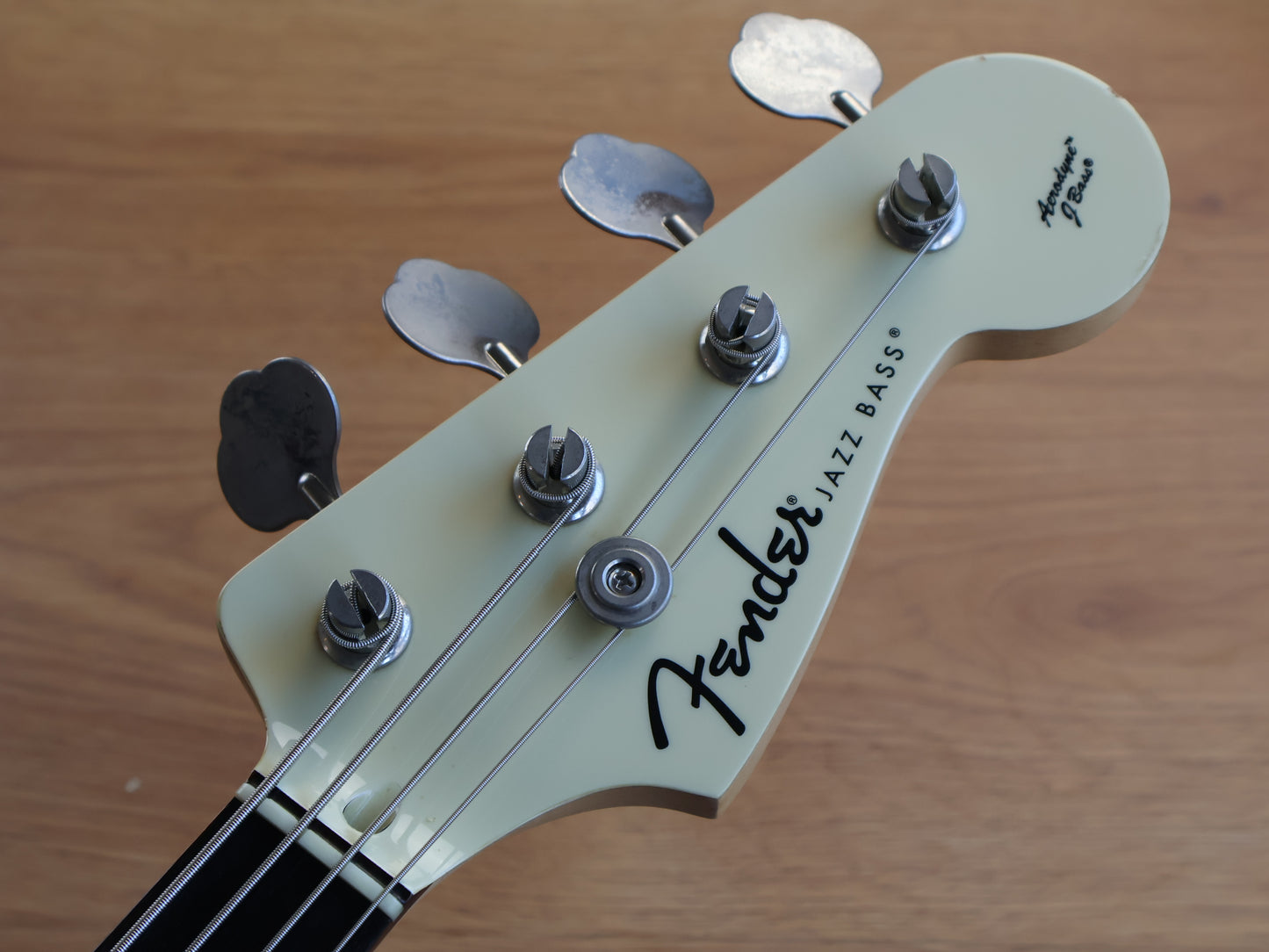 2012 Fender Japan AJB Aerodyne Jazz Bass (White)