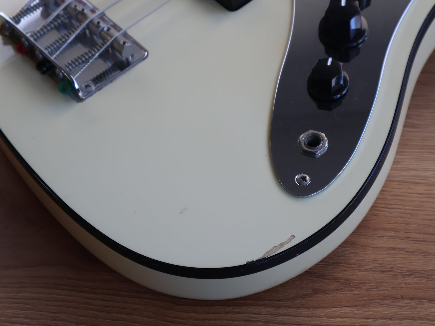 2012 Fender Japan AJB Aerodyne Jazz Bass (White)