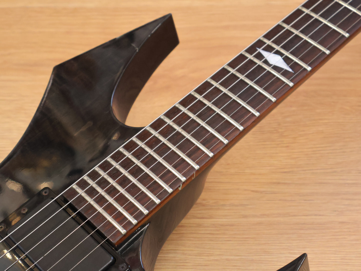 2001 BC Rich Japan JSFT190 "Japan Special" Warlock (Transparent Black)