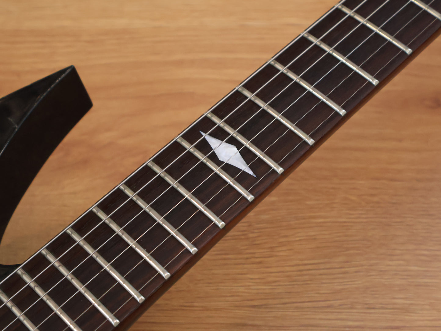 2001 BC Rich Japan JSFT190 "Japan Special" Warlock (Transparent Black)