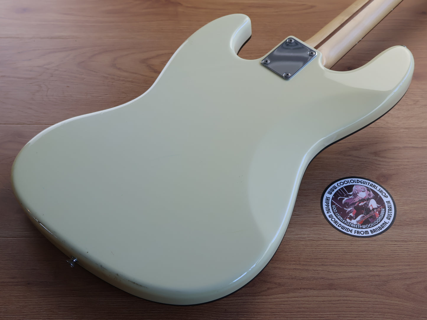 2012 Fender Japan AJB Aerodyne Jazz Bass (White)