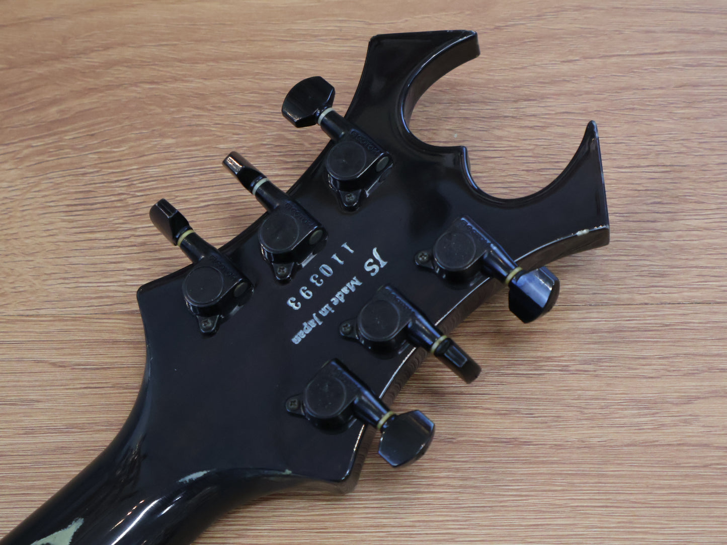 2001 BC Rich Japan JSFT190 "Japan Special" Warlock (Transparent Black)