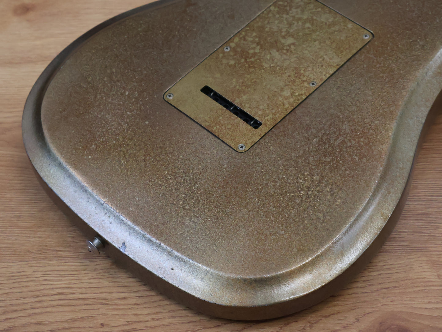 2000’s Tokai Japan Talbo Blazing Fire Cast Aluminium Electric Guitar (Rusted Bronze)