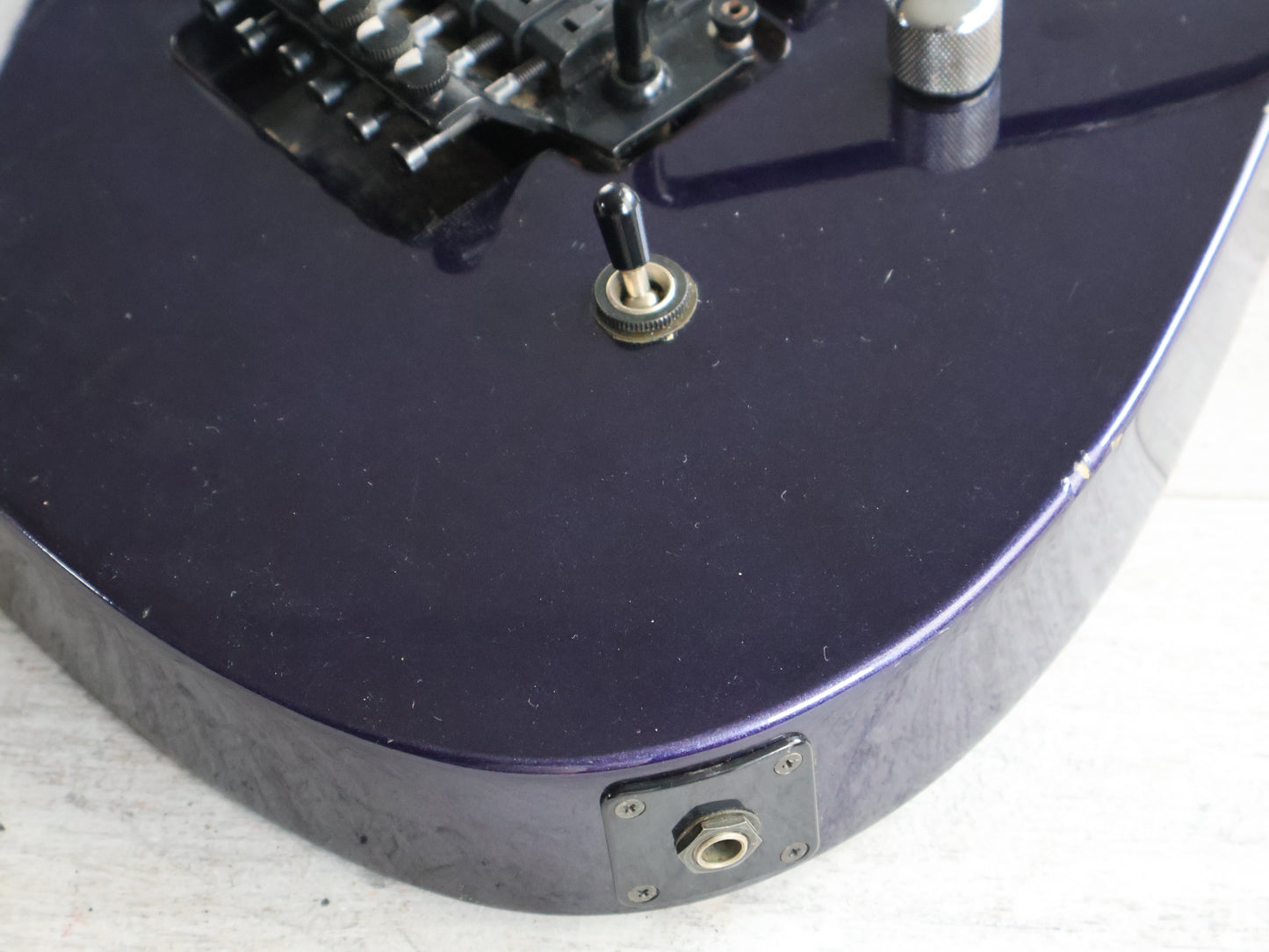 1992 BC Rich Japan GS-MR851 NJ Series Gunslinger (Dark Blue Metallic)