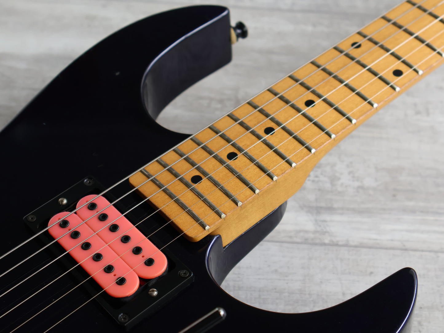 1992 BC Rich Japan GS-MR851 NJ Series Gunslinger (Dark Blue Metallic)