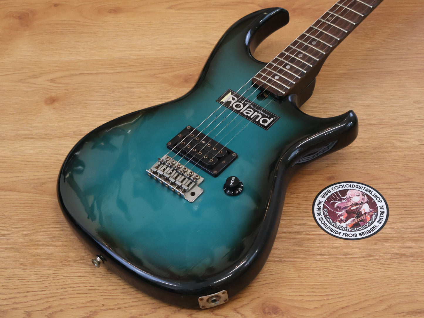 1982 Aria Pro II Japan RS INAZUMA-V (Blue Black Burst)