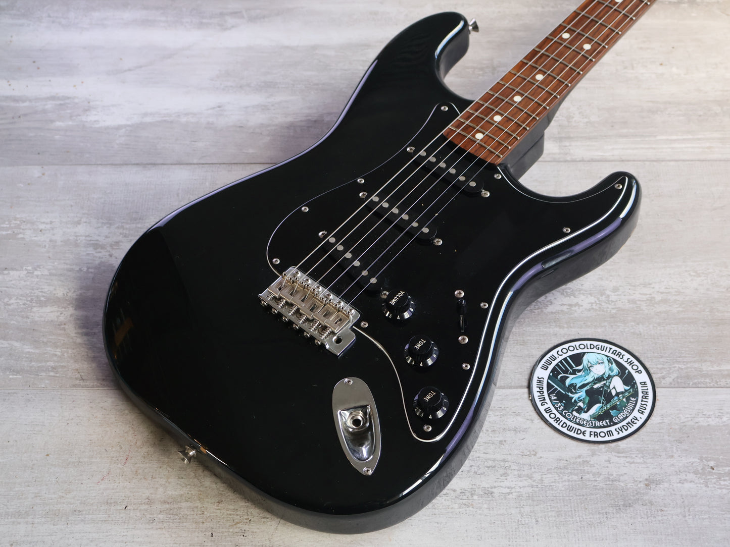 2008 Fender Japan ST62-ALLBK "J-Craft" Stratocaster (All Black)