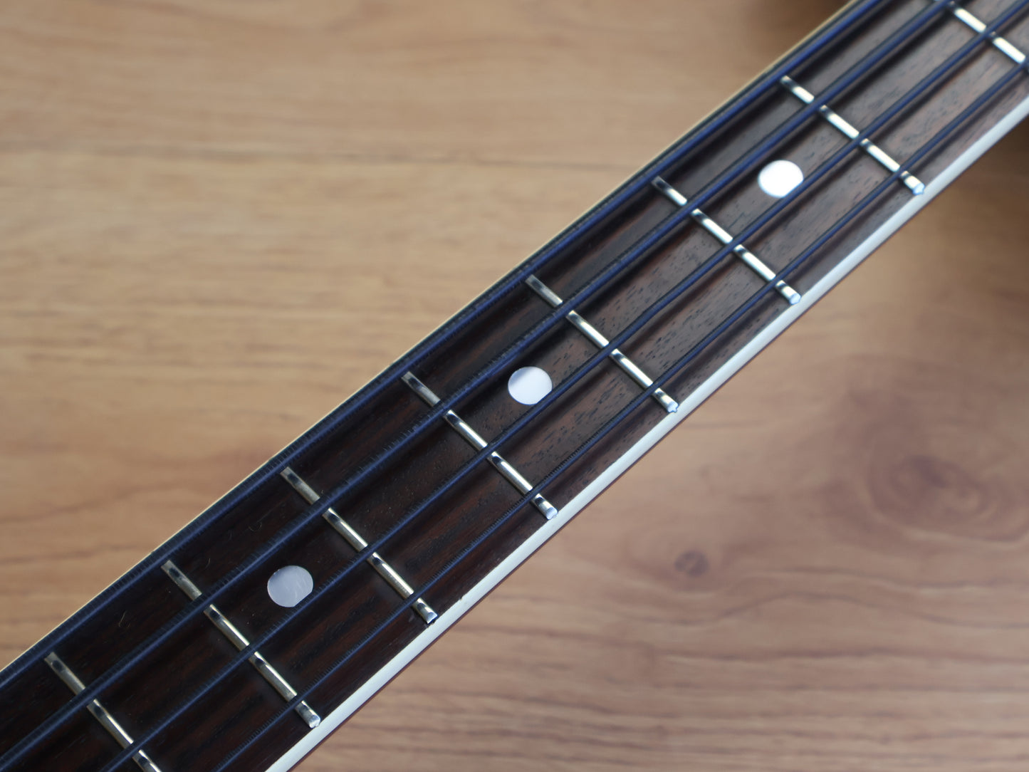 1976 Ganson Japan EB420 SG EB Double Cutaway Bass (Cherry Red)