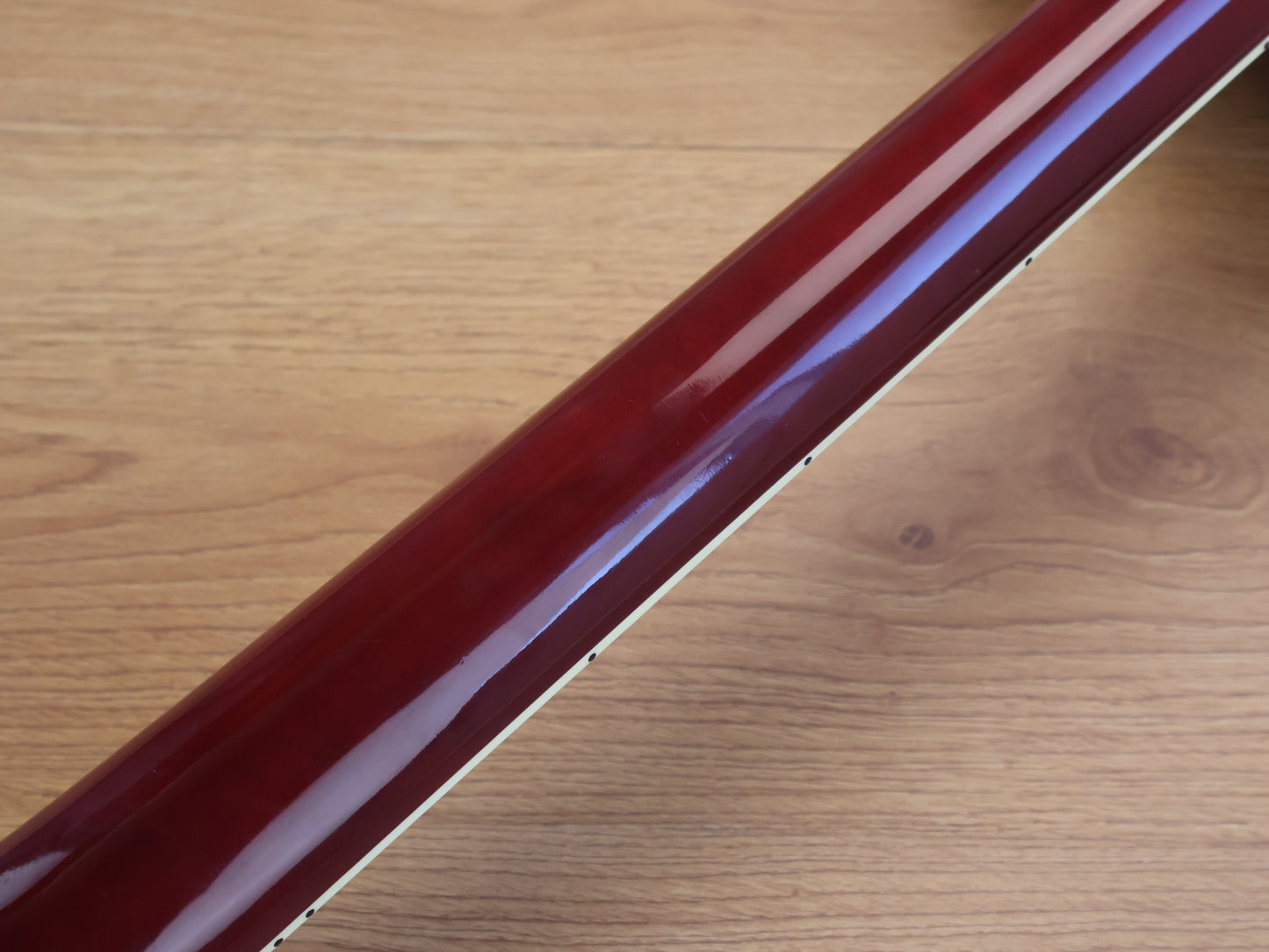 1976 Ganson Japan EB420 SG EB Double Cutaway Bass (Cherry Red)