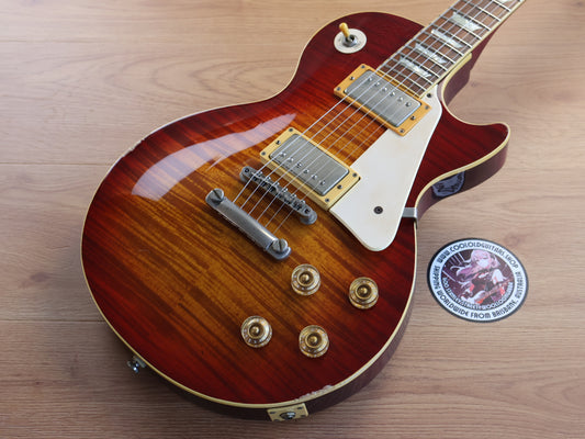 1997 Epiphone Japan Yamano Gakki Model Les Paul Standard (Flame Sunburst)