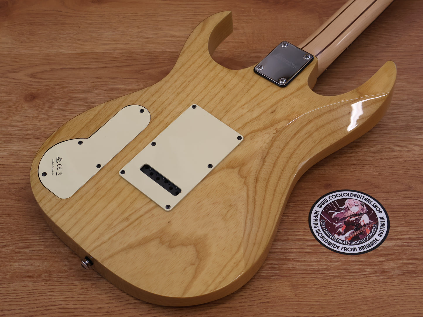 2015 Ibanez Premium PGM80P Paul Gilbert Signature Model (Natural)